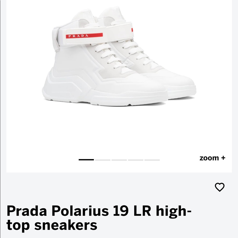 Authentic Prada Polarius 19 LR high-top sneakers